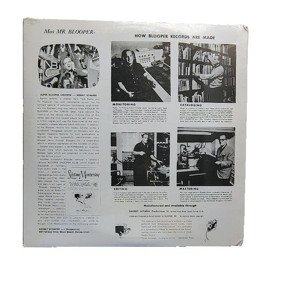 The Best of Pardon My Blooper 2nd Series Comedy 2-Album New LPs Unopened - Picture 2 of 4